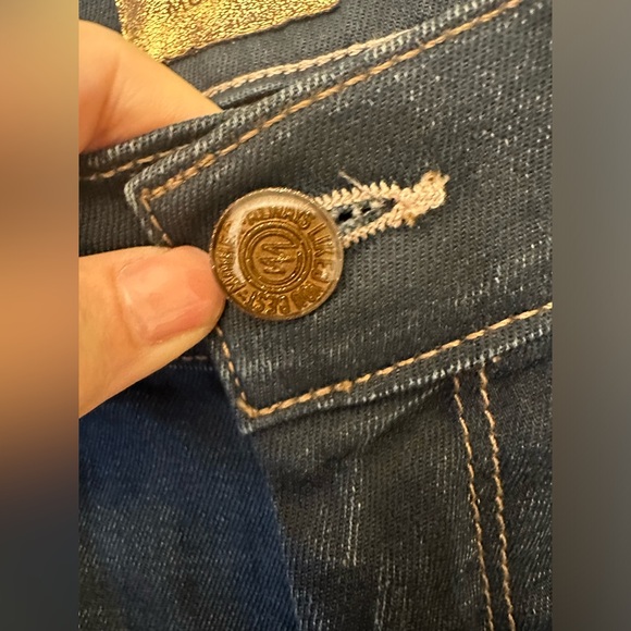 MOTHER Denim Skinny Jean - The Vamp - Gift Wrapped - Picture 5 of 12